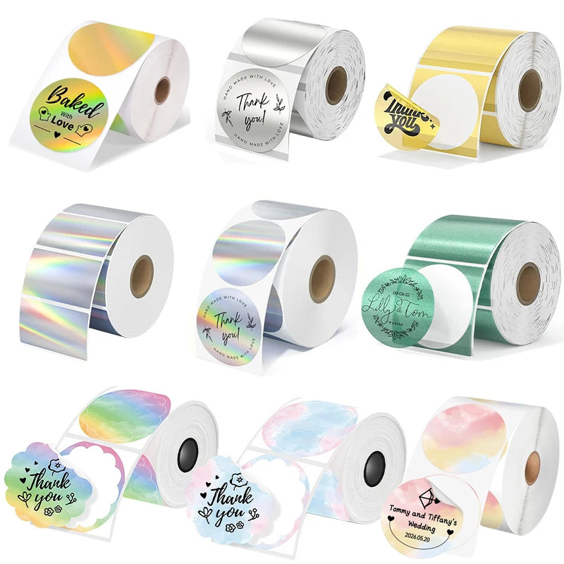 TEDDYPRINT® Papier Stickers pour imprimante d'étiquettes d'expédition